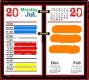 Calendar color