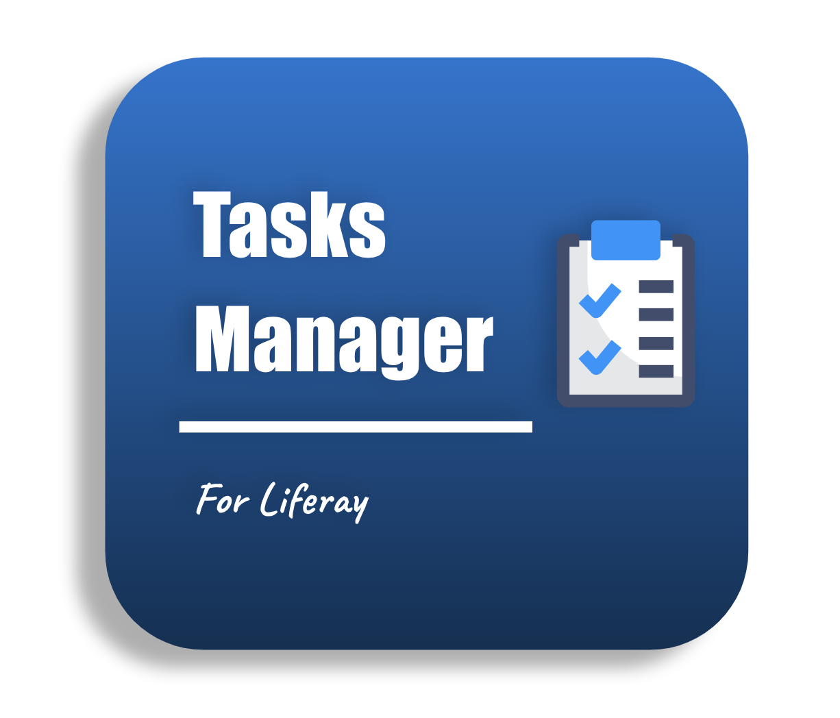 Tasks Manager For Liferay