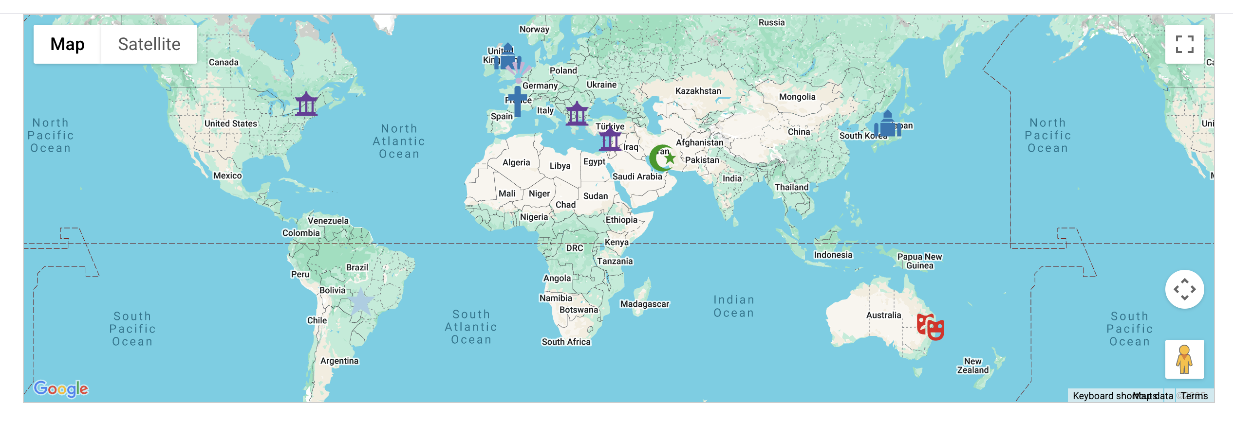 Content Map fragment
