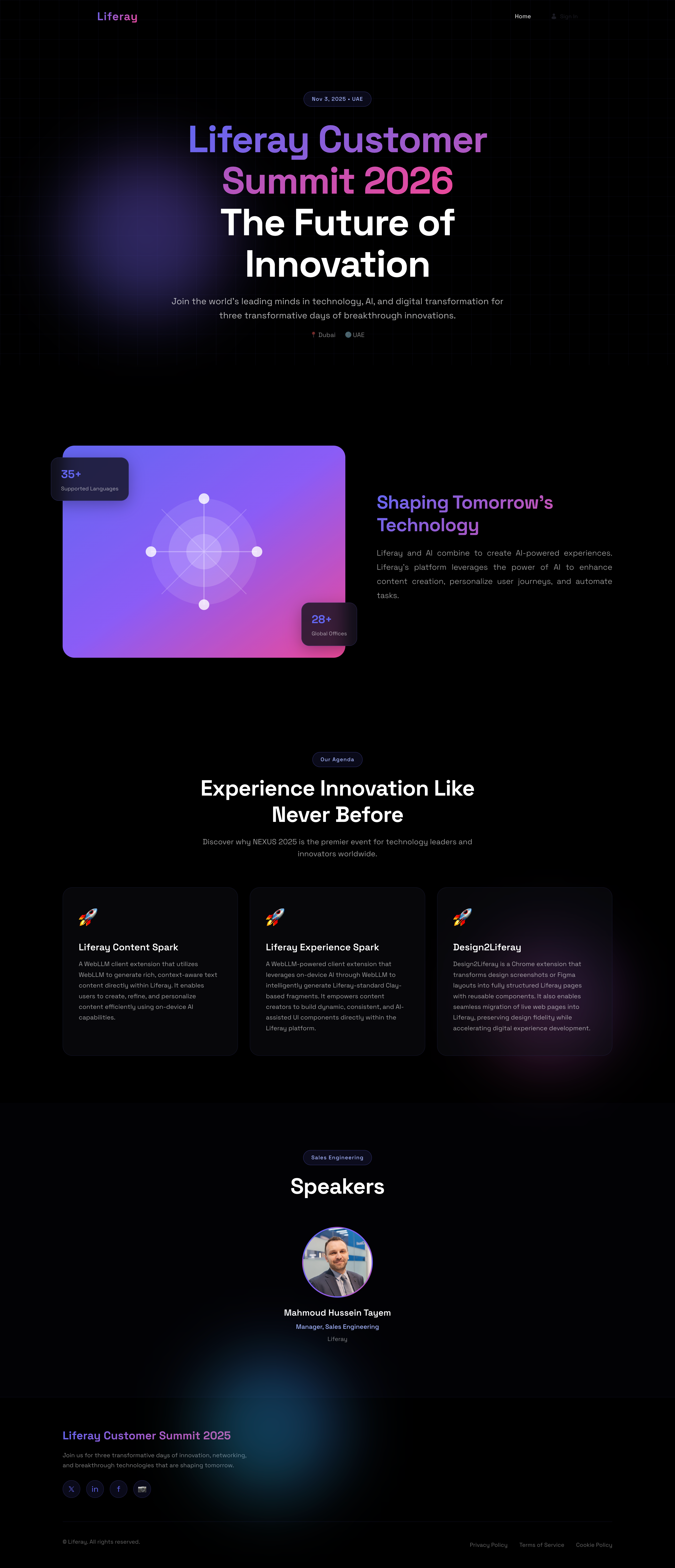 Liferay Event - Fragmented Theme